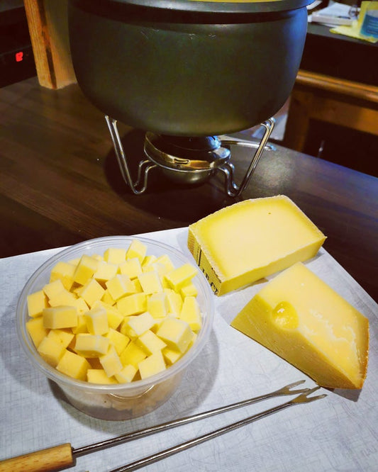 Swiss Fondue Mix Box - Emmental & Gruyere 275g